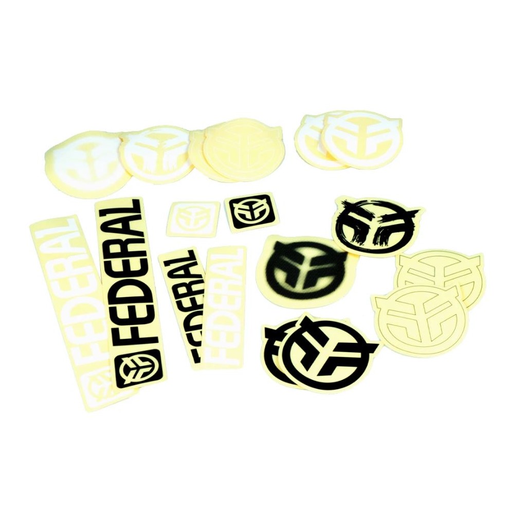 FEDERAL STICKER PACK 18PCS