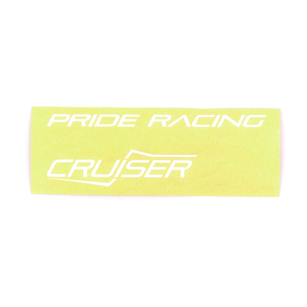 STICKER FULL PACK PRIDE RACING SEVENMOTION CRUISER - WHITE