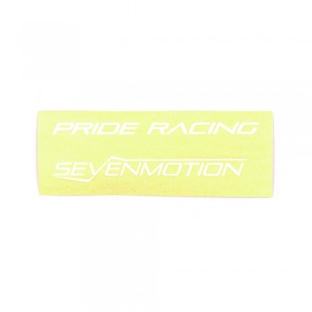 PRIDE RACING STICKER FULL PACK SEVENMOTION HD- WHITE