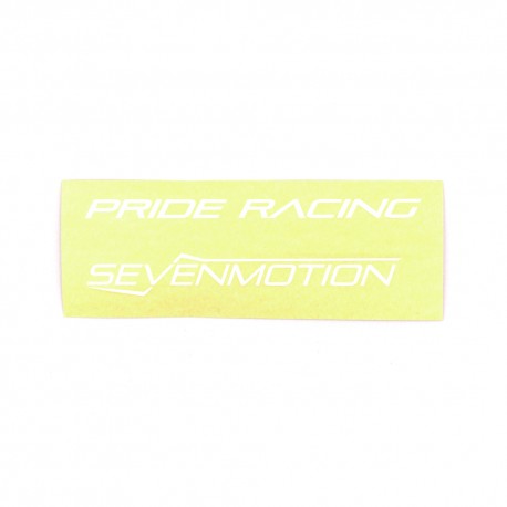 STICKER FULL PACK PRIDE RACING SEVENMOTION HD - WHITE