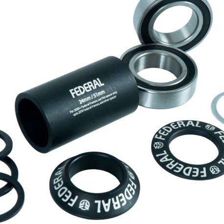 FEDERAL MID BOTTOM BRACKET V2 BLACK
