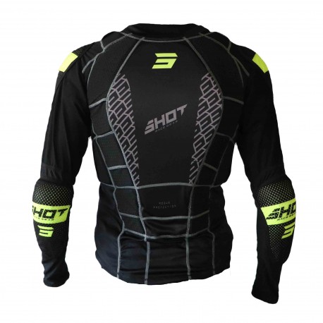 SHOT BODY PROTECTOR ROGUE 2.0 BLACK ADULT