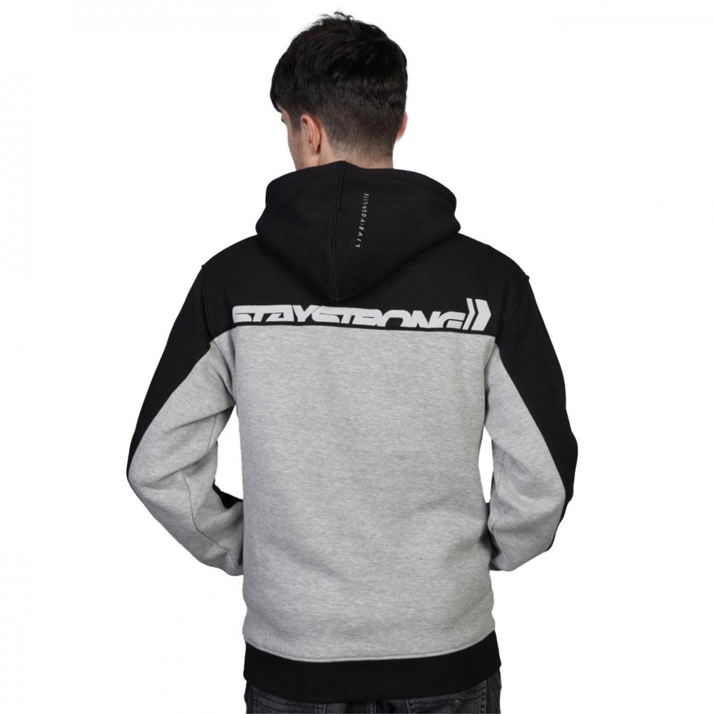 STAYSTRONG SWEAT CUT OFF BLACK/GREY