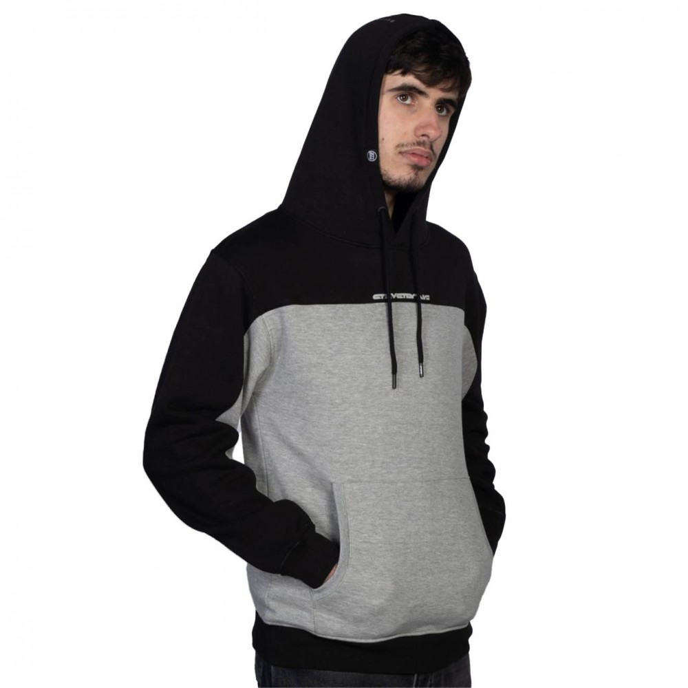 SWEAT STAYSTRONG CUT OFF BLACK/GREY