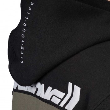 STAYSTRONG SWEAT CUT OFF BLACK/ARMY GREEN 2