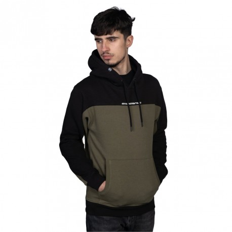 SWEAT STAYSTRONG CUT OFF BLACK/ARMY GREEN