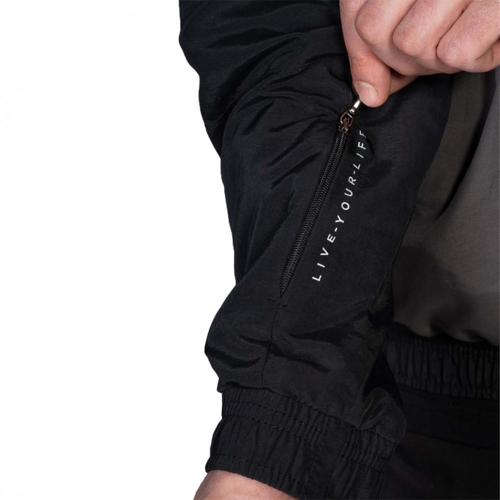 STAYSTRONG JACKET CUT OFF VERTICAL BLACK