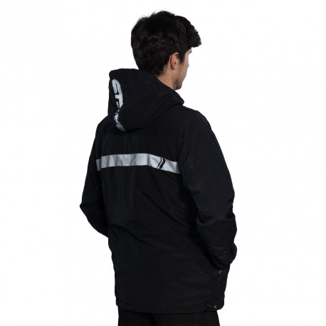 JACKET STAYSTRONG REFLECTIVE STRIPE BLACK