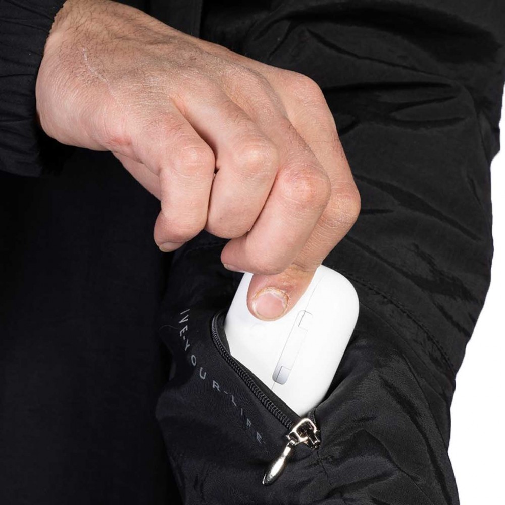 JACKET STAYSTRONG REFLECTIVE STRIPE BLACK