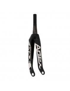 Pride Racing Apex Fork - Tapered Steerer -  20" - 20mm - Ud Gloss / Chrome