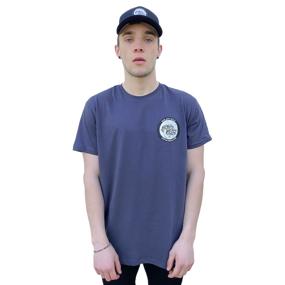 PRIDE T-SHIRT COOL PATCH DARK GREY