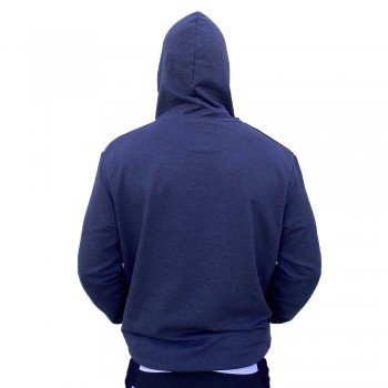 PRIDE SWEAT LOGO HEATHER ASPHALT 2