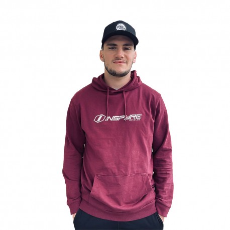 INSPYRE LOGO SWEAT BURGUNDY