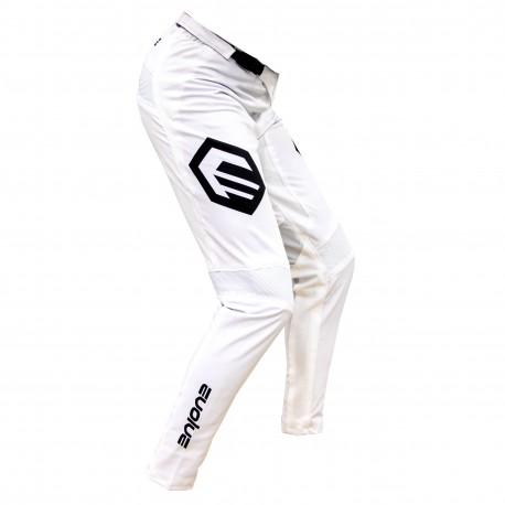 PANTALON EVOLVE SEND IT WHITE/BLACK ADULTE