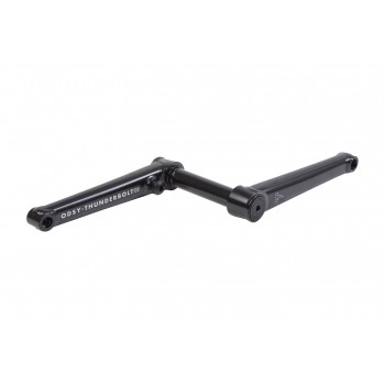ODYSSEY THUNDERBOLT CRANKS w/o bearings BLACK 2