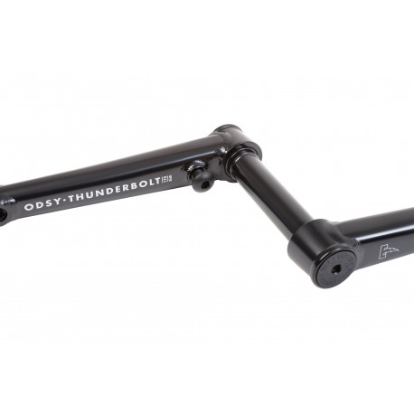 ODYSSEY THUNDERBOLT CRANKS w/o bearings BLACK