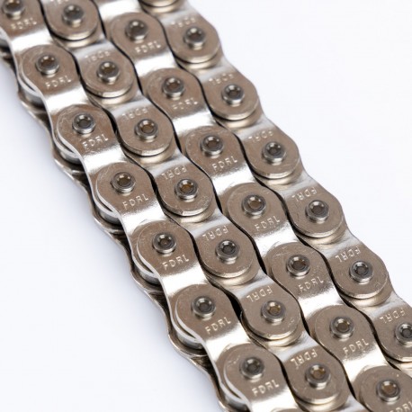 FEDERAL HALF LINK CHAIN SILVER