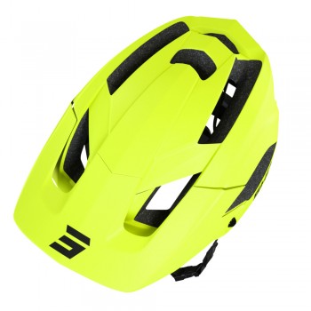 SHOT CLIMB HELMET NEON YELLOW MATT 2