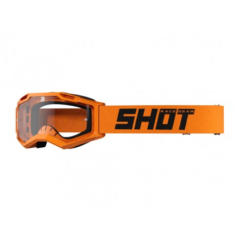 SHOT ASSAULT 2.0 SOLID GOGGLE NEON ORANGE GLOSSY