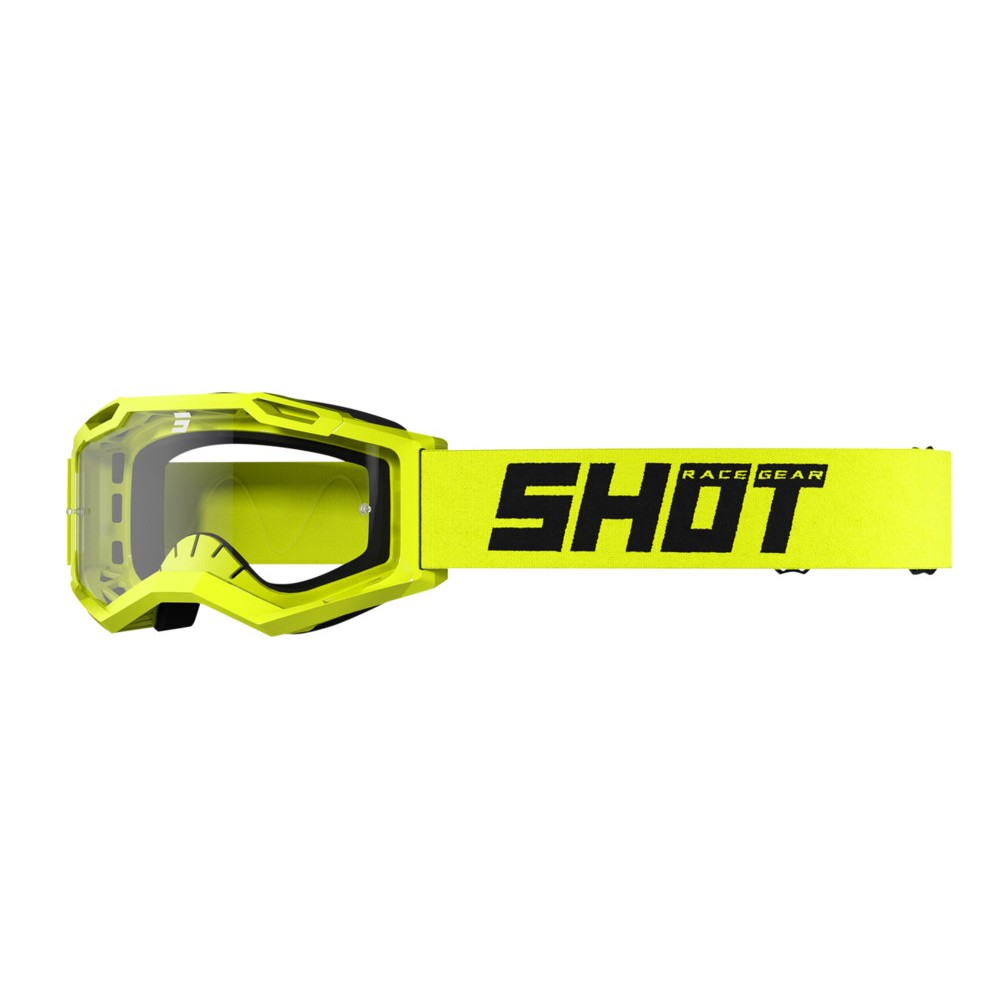 SHOT ASSAULT 2.0 SOLID GOGGLE NEON YELLOW GLOSSY
