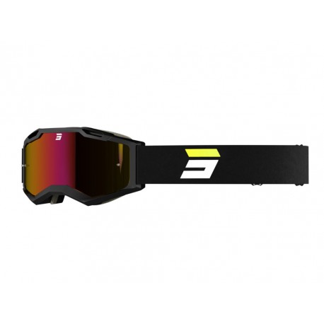 MASQUE SHOT IRIS 2.0 TECH NOIR / JAUNE FLUO MATT