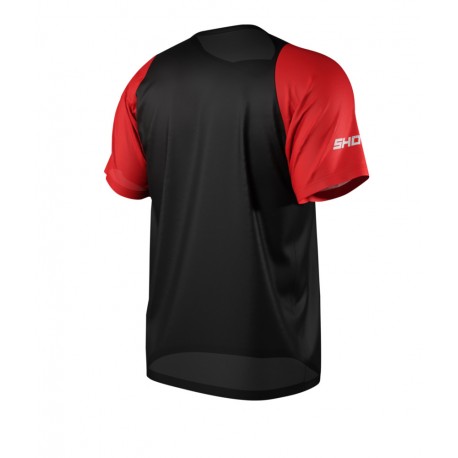 MAILLOT MANCHES COURTES SHOT NEO DEFENDER ROUGE 