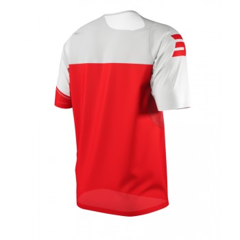 MAILLOT MANCHES COURTES SHOT REVOLT ROUGE ENFANT 2