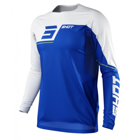 SHOT REVOLT BLUE JERSEY LONG SLEEVES