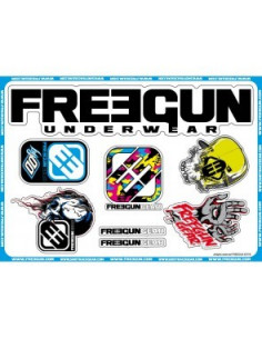 Planche De Stickers Shot Freegun Camo