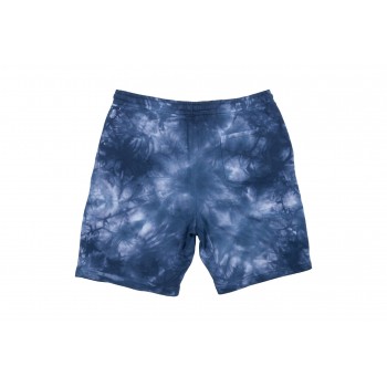 SUNDAY CORNERSTONE SWEAT SHORTS TIE-DYE NAVY 2
