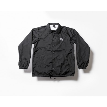 TITLE COACHES JACKET BLACK