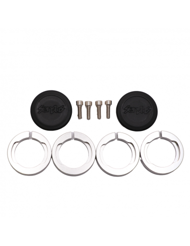 Pack de 4 Bagues Sensus Double Lock On