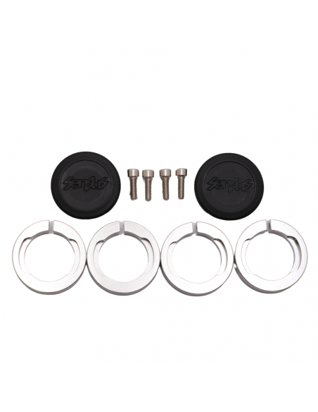 Pack de 4 Bagues Sensus Double Lock On