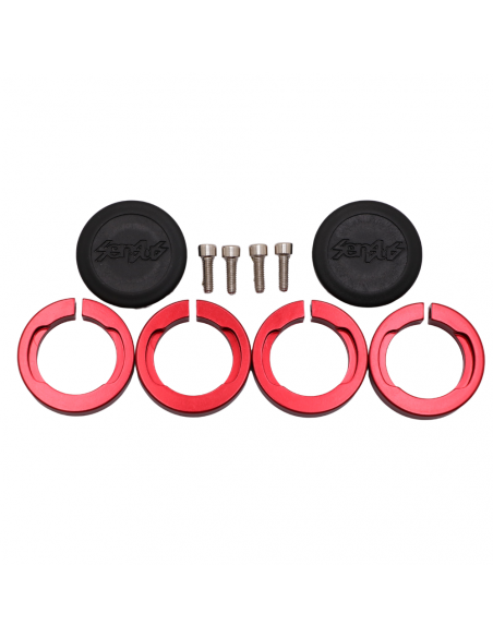 Pack de 4 Bagues Sensus Double Lock On