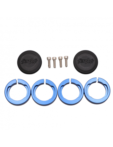 Pack de 4 Bagues Sensus Double Lock On