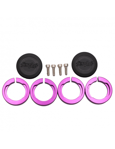 Pack de 4 Bagues Sensus Double Lock On