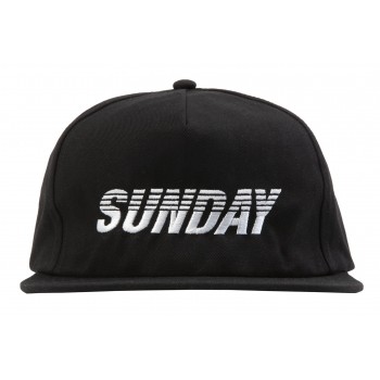 SUNDAY SHREDD 5-PANEL UNSTRUCTURED HAT BLACK 2