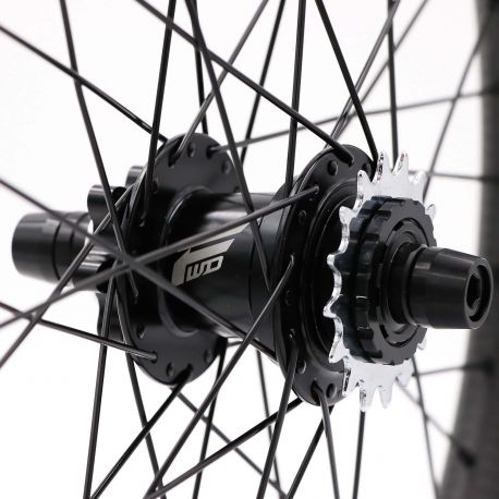 PAIRE DE ROUES FORWARD JOYRIDE V2 CARBONE - PRO 38H - DISC - 10MM