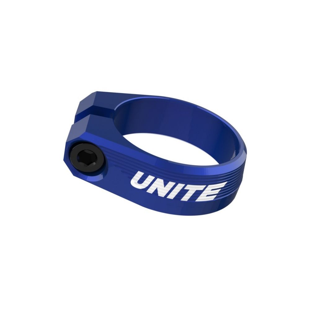 SEATPOST CLAMP UNITE CO BLUE