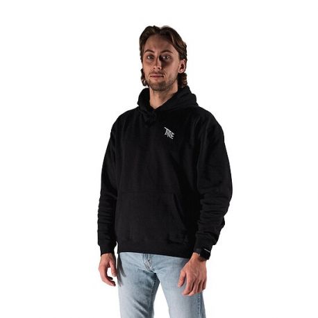 TITLE HOODIE BLACK