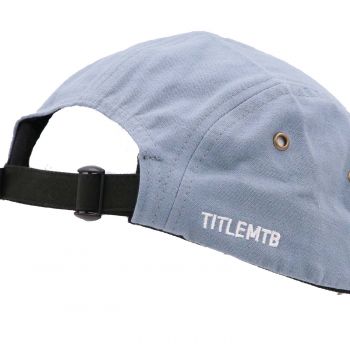 Casquette Title Five Panel Bleu Face 2