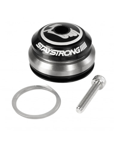 Stay Strong 1''-1/8 - 1.5" - Tapered Integrated Headset - Black