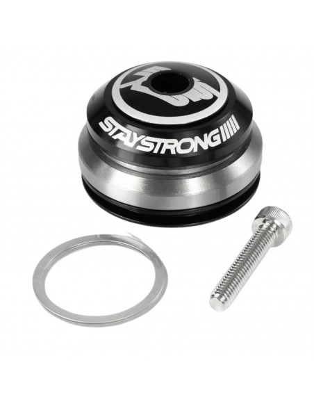 Stay Strong 1''-1/8 - 1.5" - Tapered Integrated Headset - Black