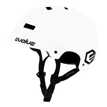 EVOLVE CURB HELMET - GLOSSY WHITE