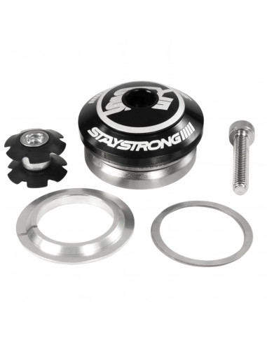 Stay Strong 45°/45° - Integrated Headset - Black