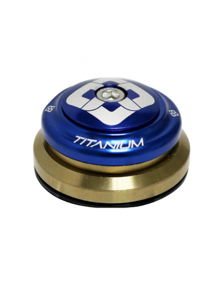 Pride Ti45 Tapered Headset Blue