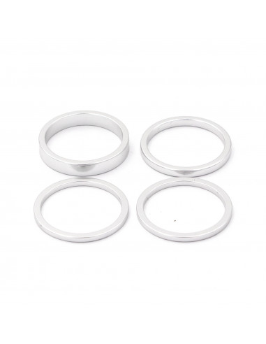 Forward Headset Spacers 1'' - Silver