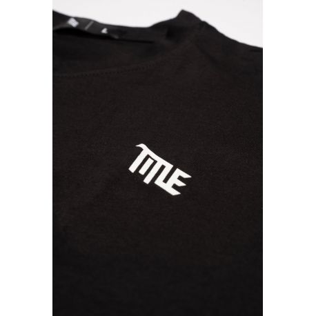 TITLE T-SHIRT BLACK