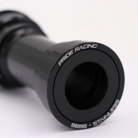 BOITIER DE PEDALIER PRIDE RACING BB86 INOX