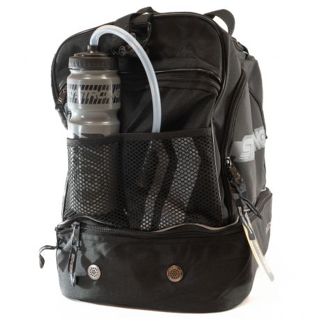 Sac Casque Staystrong Chevron Black compartiment bidon